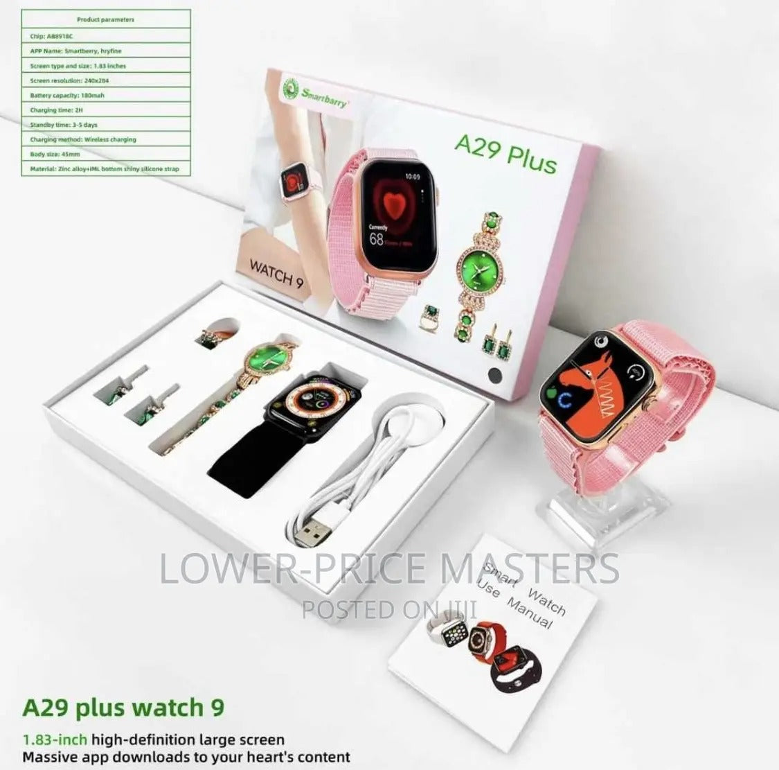 A29 PLUS SMART WATCH